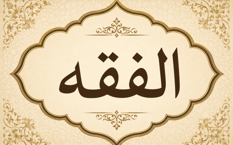 الفقه: معرفة الأحكام الشرعية عن طريق الإجتهاد 